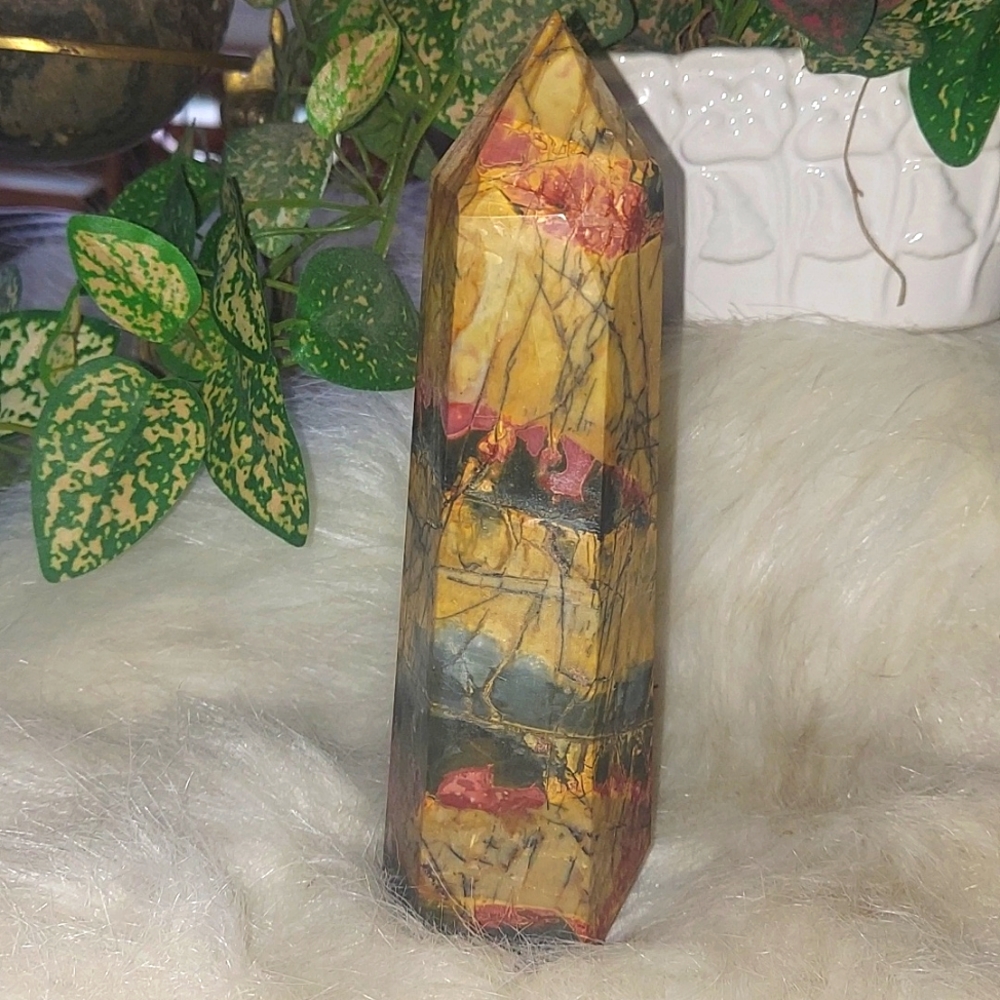 Cherry Creek Jasper New Age Healing Crystal